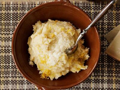 Skål med kartoffelmos